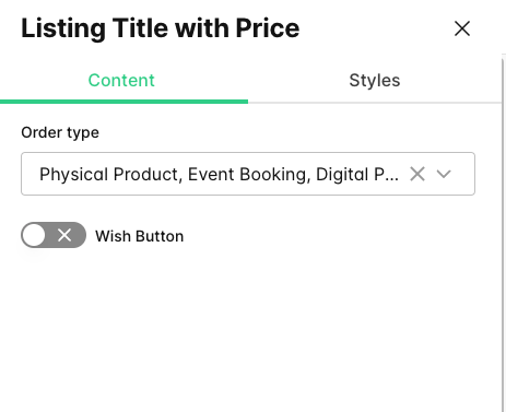 Disable Wishlist Button in Listing Details